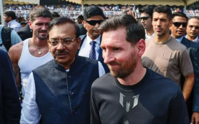 GOAT Tour Turns Toxic: Chaos and Vandalism Force Lionel Messi’s Early Exit from Kolkata Stadium