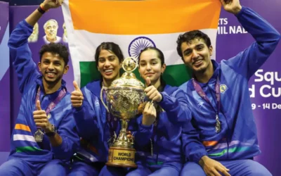 India Clinches Historic Maiden Squash World Cup Title with 3-0 Rout of Hong Kong